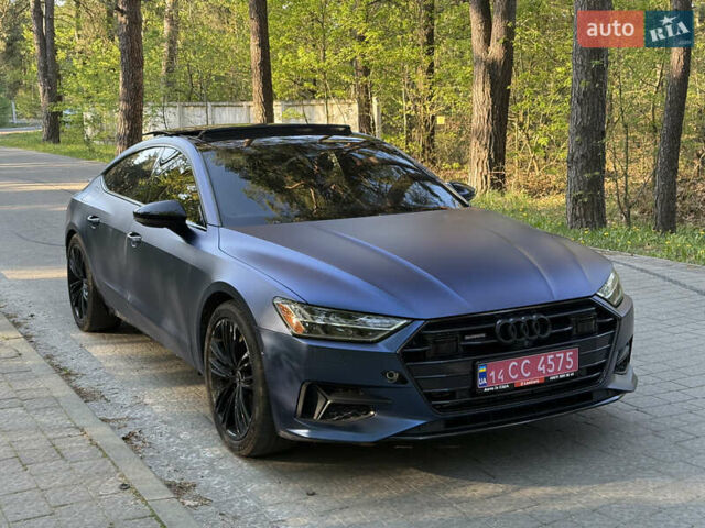 Синий Ауди A7 Sportback, объемом двигателя 3 л и пробегом 120 тыс. км за 34500 $, фото 3 на Automoto.ua