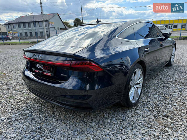 Синий Ауди A7 Sportback, объемом двигателя 3 л и пробегом 99 тыс. км за 41900 $, фото 1 на Automoto.ua
