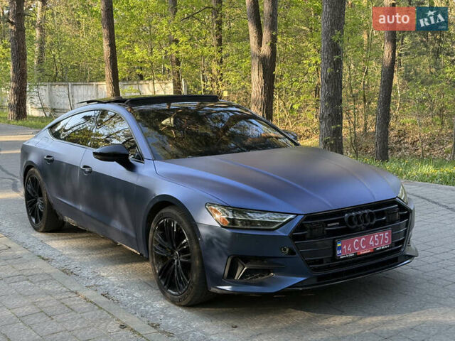 Синий Ауди A7 Sportback, объемом двигателя 3 л и пробегом 120 тыс. км за 34500 $, фото 4 на Automoto.ua