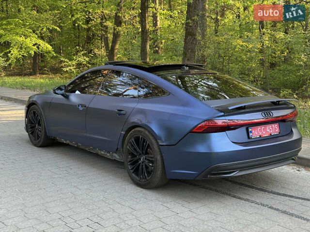 Синий Ауди A7 Sportback, объемом двигателя 3 л и пробегом 120 тыс. км за 34500 $, фото 6 на Automoto.ua