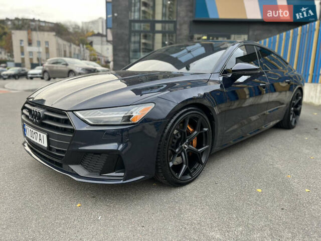 Синий Ауди A7 Sportback, объемом двигателя 3 л и пробегом 53 тыс. км за 45900 $, фото 1 на Automoto.ua