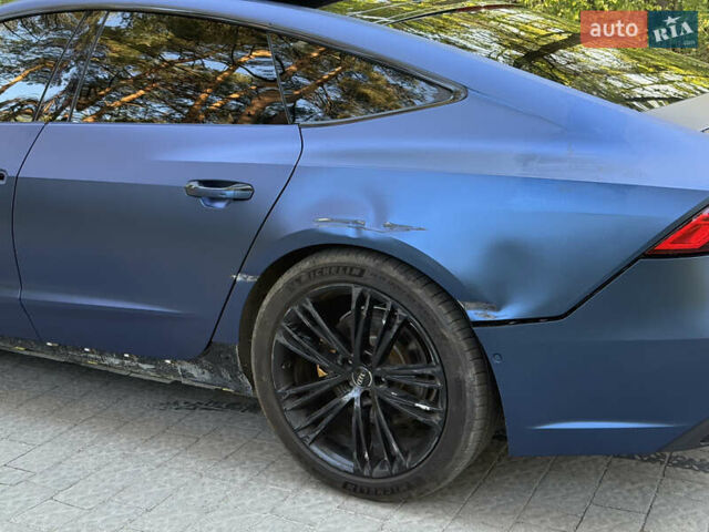 Синий Ауди A7 Sportback, объемом двигателя 3 л и пробегом 120 тыс. км за 34500 $, фото 10 на Automoto.ua