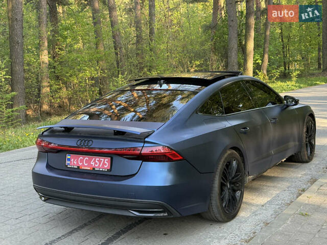 Синий Ауди A7 Sportback, объемом двигателя 3 л и пробегом 120 тыс. км за 34500 $, фото 7 на Automoto.ua
