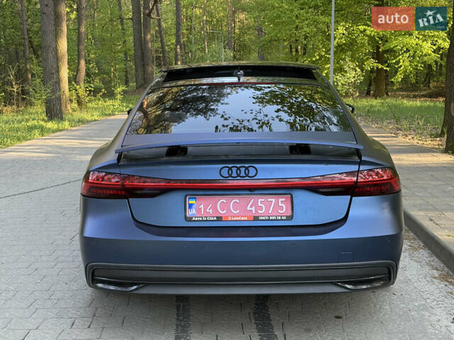 Синий Ауди A7 Sportback, объемом двигателя 3 л и пробегом 120 тыс. км за 34500 $, фото 9 на Automoto.ua