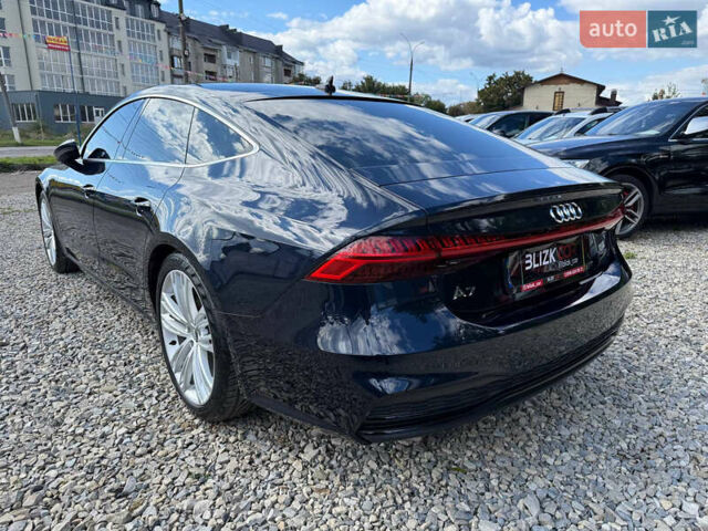 Синий Ауди A7 Sportback, объемом двигателя 3 л и пробегом 99 тыс. км за 41900 $, фото 2 на Automoto.ua