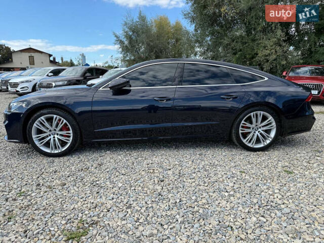 Синий Ауди A7 Sportback, объемом двигателя 3 л и пробегом 99 тыс. км за 41900 $, фото 11 на Automoto.ua
