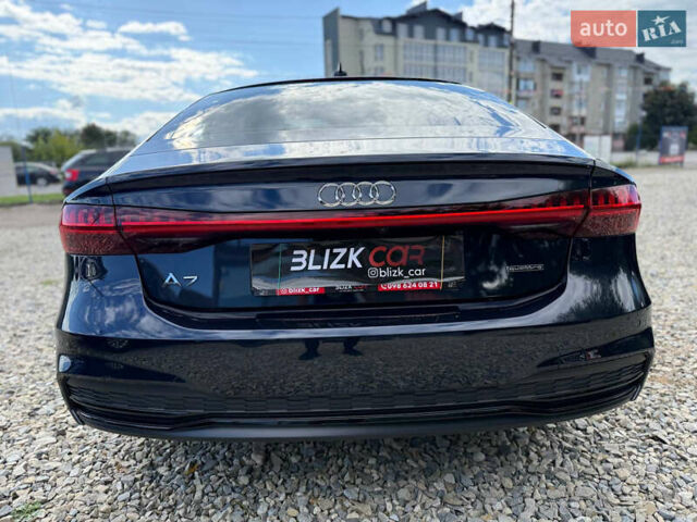 Синий Ауди A7 Sportback, объемом двигателя 3 л и пробегом 99 тыс. км за 41900 $, фото 9 на Automoto.ua