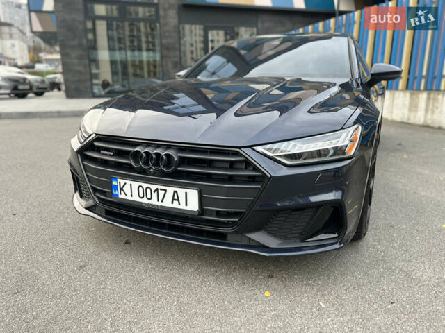 Синий Ауди A7 Sportback, объемом двигателя 3 л и пробегом 53 тыс. км за 45900 $, фото 3 на Automoto.ua