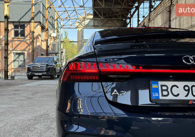 Синий Ауди A7 Sportback, объемом двигателя 3 л и пробегом 61 тыс. км за 53500 $, фото 11 на Automoto.ua