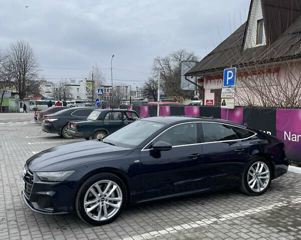 Синій Ауді A7 Sportback, об'ємом двигуна 1.98 л та пробігом 16 тис. км за 75700 $, фото 4 на Automoto.ua