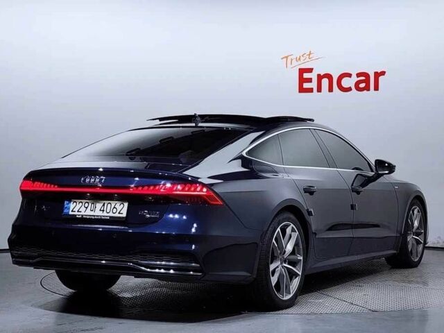 Синий Ауди A7 Sportback, объемом двигателя 3 л и пробегом 95 тыс. км за 39000 $, фото 2 на Automoto.ua