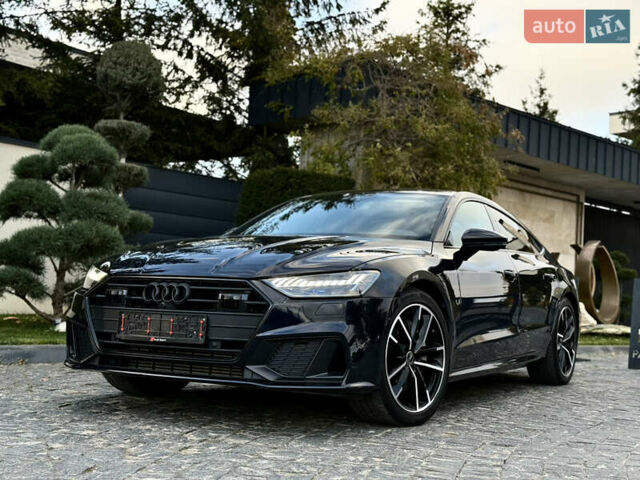 Синий Ауди A7 Sportback, объемом двигателя 3 л и пробегом 61 тыс. км за 47999 $, фото 3 на Automoto.ua