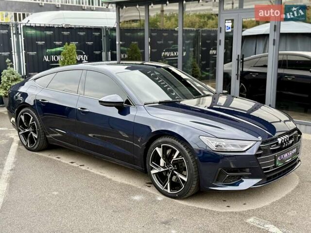 Синій Ауді A7 Sportback, об'ємом двигуна 3 л та пробігом 48 тис. км за 59900 $, фото 4 на Automoto.ua