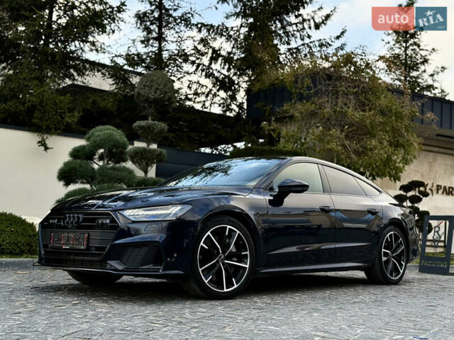 Синий Ауди A7 Sportback, объемом двигателя 3 л и пробегом 61 тыс. км за 47999 $, фото 4 на Automoto.ua