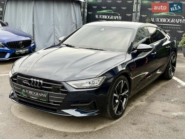 Синій Ауді A7 Sportback, об'ємом двигуна 3 л та пробігом 48 тис. км за 59900 $, фото 11 на Automoto.ua