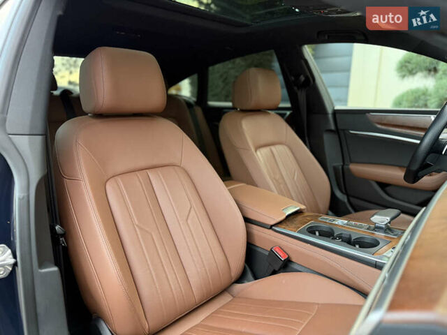 Синий Ауди A7 Sportback, объемом двигателя 3 л и пробегом 61 тыс. км за 47999 $, фото 63 на Automoto.ua