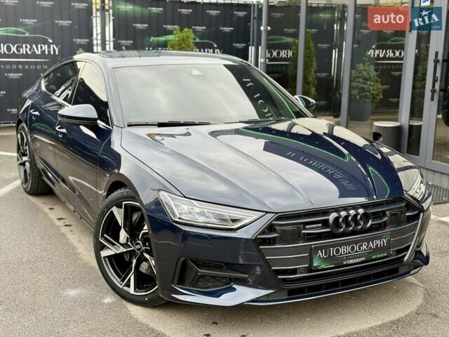 Синій Ауді A7 Sportback, об'ємом двигуна 3 л та пробігом 48 тис. км за 59900 $, фото 14 на Automoto.ua