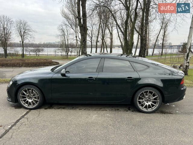 Зеленый Ауди A7 Sportback, объемом двигателя 3 л и пробегом 213 тыс. км за 21500 $, фото 4 на Automoto.ua