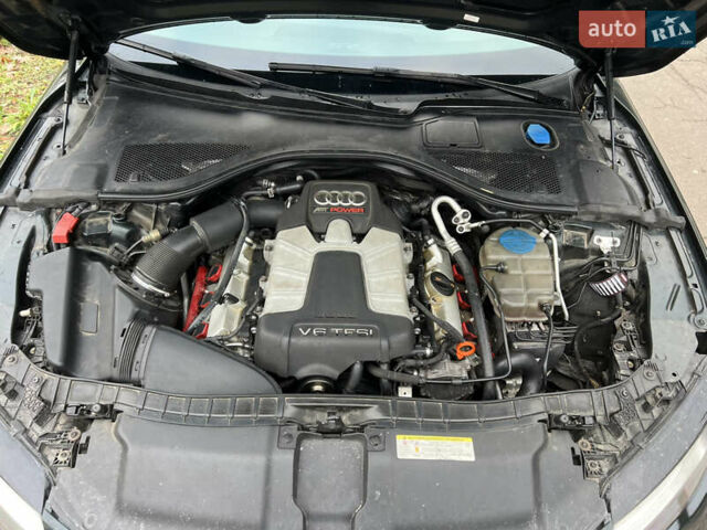 Зеленый Ауди A7 Sportback, объемом двигателя 3 л и пробегом 213 тыс. км за 21500 $, фото 23 на Automoto.ua