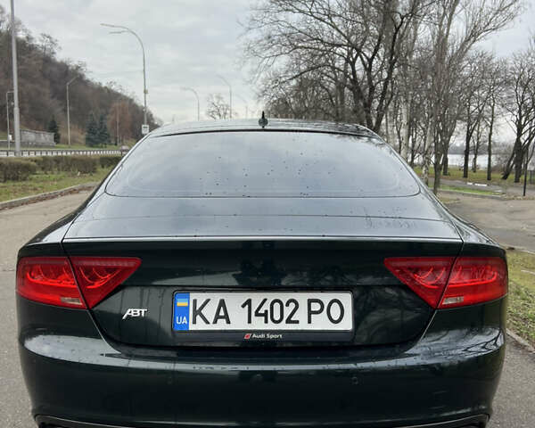 Зеленый Ауди A7 Sportback, объемом двигателя 3 л и пробегом 213 тыс. км за 21500 $, фото 20 на Automoto.ua