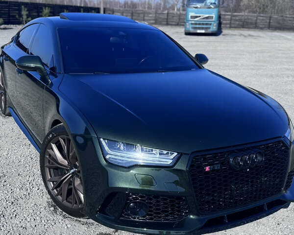 Зелений Ауді A7 Sportback, об'ємом двигуна 3 л та пробігом 245 тис. км за 24000 $, фото 2 на Automoto.ua