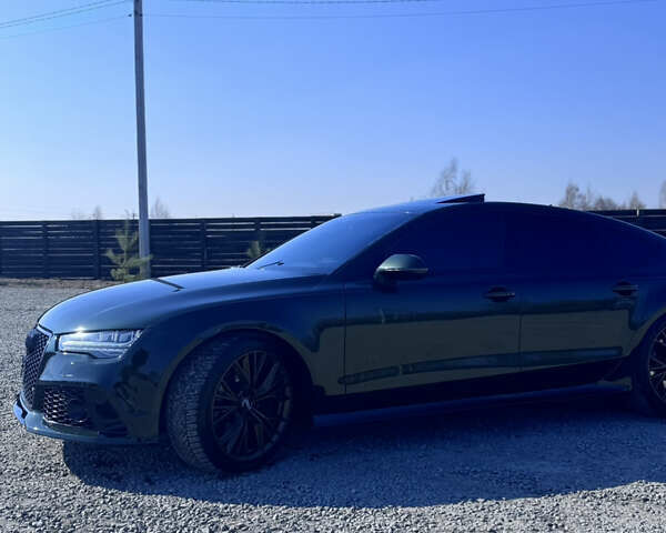 Зелений Ауді A7 Sportback, об'ємом двигуна 3 л та пробігом 245 тис. км за 24000 $, фото 5 на Automoto.ua