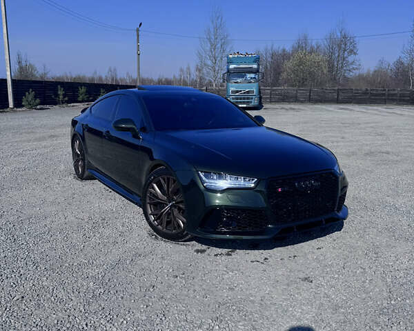 Зелений Ауді A7 Sportback, об'ємом двигуна 3 л та пробігом 245 тис. км за 24000 $, фото 1 на Automoto.ua
