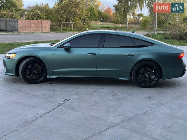 Зеленый Ауди A7 Sportback, объемом двигателя 3 л и пробегом 150 тыс. км за 59999 $, фото 5 на Automoto.ua