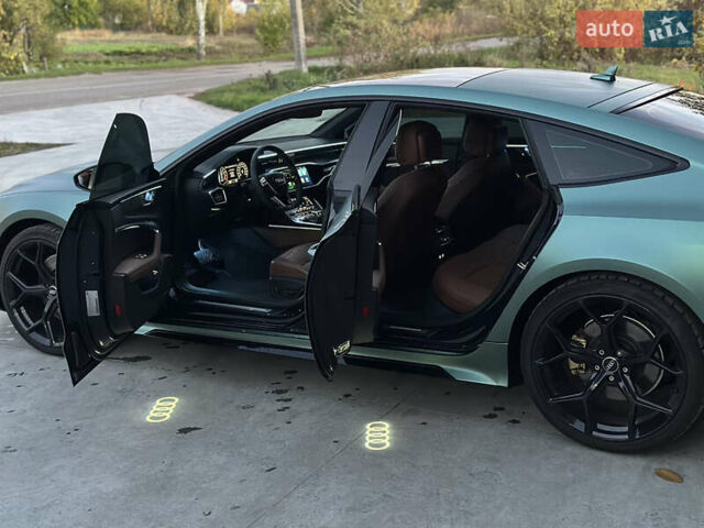 Зеленый Ауди A7 Sportback, объемом двигателя 3 л и пробегом 150 тыс. км за 59999 $, фото 12 на Automoto.ua