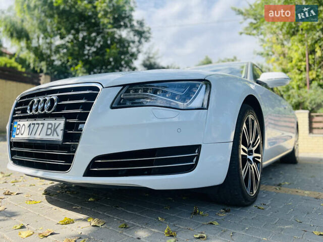 Ауди А8 2012 в Тернополе на Automoto.ua Белый Ауди А8, объемом двигателя 3 л и пробегом 55 тыс. км за 28000 $, фото 2 на Automoto.ua