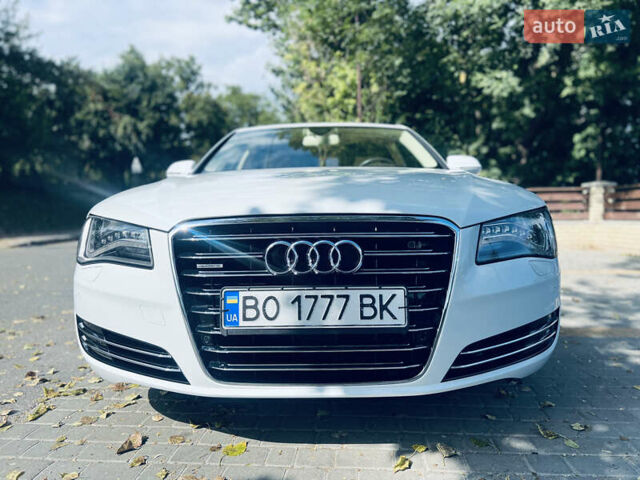 Ауди А8 2012 в Тернополе на Automoto.ua Белый Ауди А8, объемом двигателя 3 л и пробегом 55 тыс. км за 28000 $, фото 3 на Automoto.ua