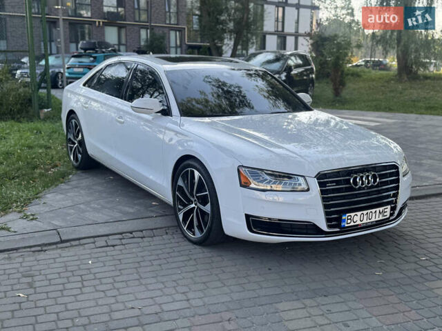 Белый Ауди А8, объемом двигателя 2.97 л и пробегом 153 тыс. км за 29900 $, фото 16 на Automoto.ua