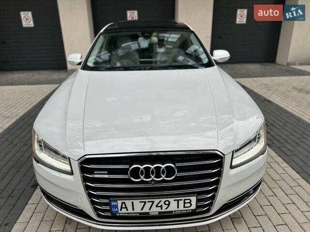 Белый Ауди А8, объемом двигателя 3 л и пробегом 185 тыс. км за 19200 $, фото 6 на Automoto.ua