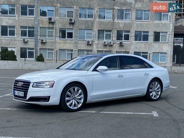 Белый Ауди А8, объемом двигателя 3 л и пробегом 103 тыс. км за 22000 $, фото 1 на Automoto.ua