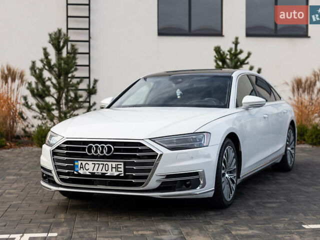 Белый Ауди А8, объемом двигателя 3 л и пробегом 165 тыс. км за 43500 $, фото 2 на Automoto.ua