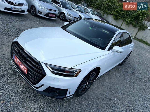 Білий Ауді A8, об'ємом двигуна 3 л та пробігом 92 тис. км за 49900 $, фото 5 на Automoto.ua