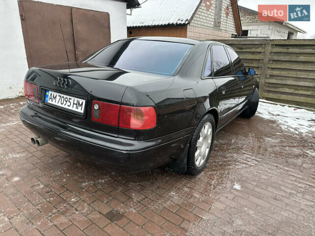 Черный Ауди А8, объемом двигателя 4.17 л и пробегом 325 тыс. км за 3500 $, фото 3 на Automoto.ua