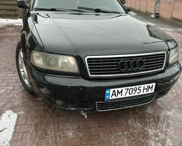 Черный Ауди А8, объемом двигателя 4.17 л и пробегом 325 тыс. км за 3500 $, фото 13 на Automoto.ua