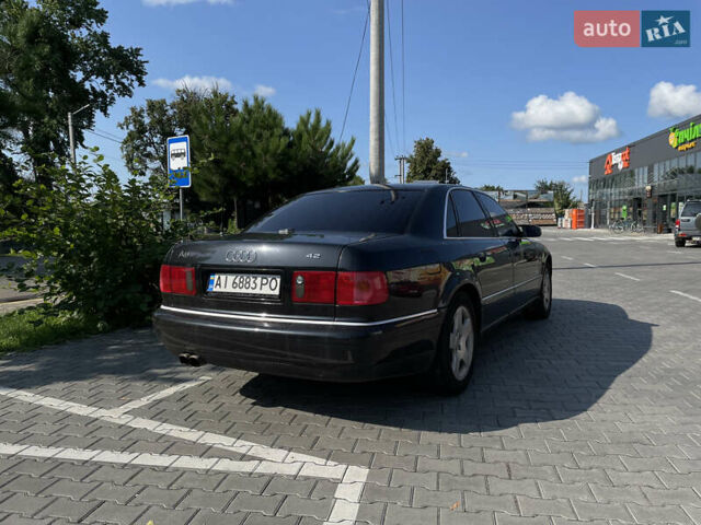 Черный Ауди А8, объемом двигателя 4.2 л и пробегом 470 тыс. км за 4500 $, фото 4 на Automoto.ua