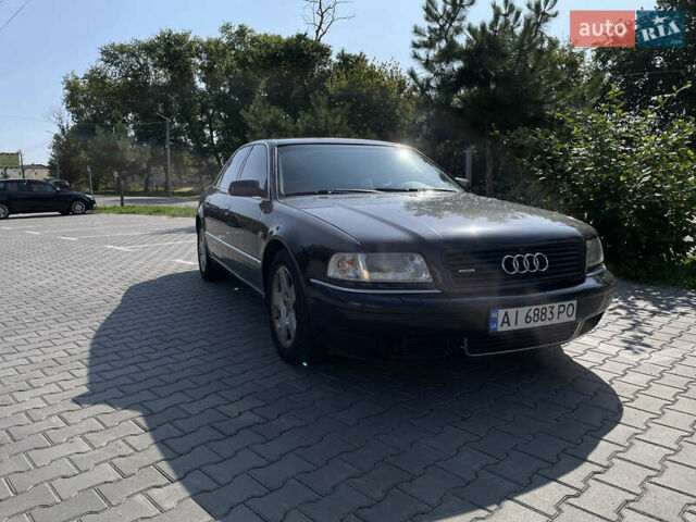Черный Ауди А8, объемом двигателя 4.2 л и пробегом 470 тыс. км за 4500 $, фото 2 на Automoto.ua