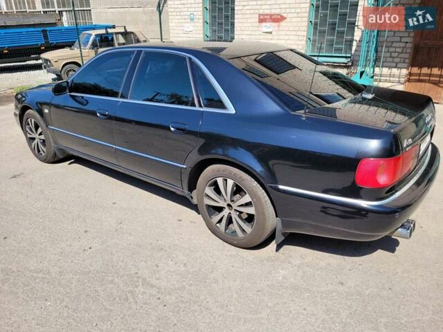 Черный Ауди А8, объемом двигателя 4.17 л и пробегом 312 тыс. км за 5500 $, фото 8 на Automoto.ua