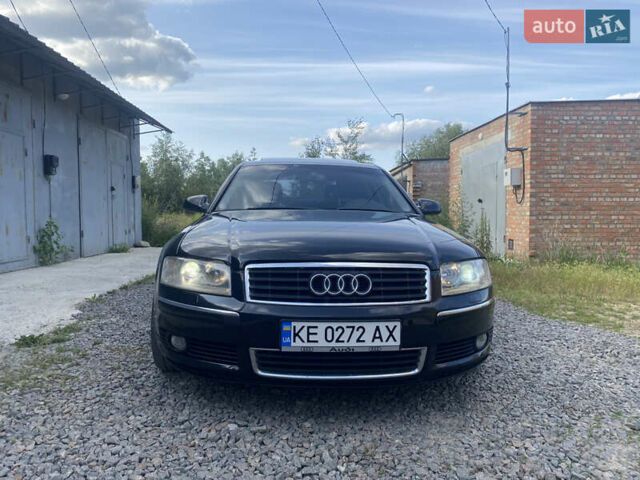 Черный Ауди А8, объемом двигателя 4.13 л и пробегом 245 тыс. км за 5500 $, фото 1 на Automoto.ua