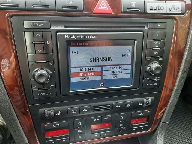 Черный Ауди А8, объемом двигателя 6 л и пробегом 77 тыс. км за 29999 $, фото 18 на Automoto.ua