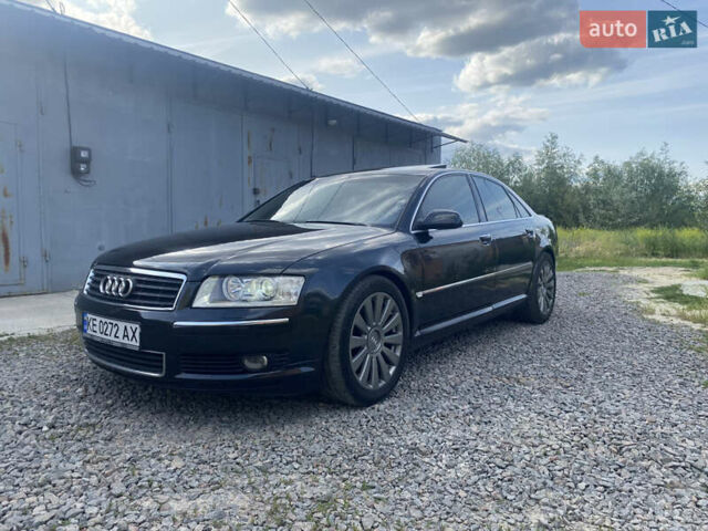 Черный Ауди А8, объемом двигателя 4.13 л и пробегом 245 тыс. км за 5500 $, фото 4 на Automoto.ua