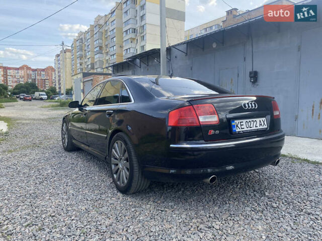 Черный Ауди А8, объемом двигателя 4.13 л и пробегом 245 тыс. км за 5500 $, фото 5 на Automoto.ua