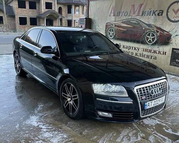 Черный Ауди А8, объемом двигателя 4.13 л и пробегом 211 тыс. км за 5900 $, фото 2 на Automoto.ua