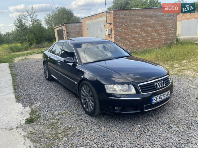 Черный Ауди А8, объемом двигателя 4.13 л и пробегом 245 тыс. км за 5500 $, фото 2 на Automoto.ua