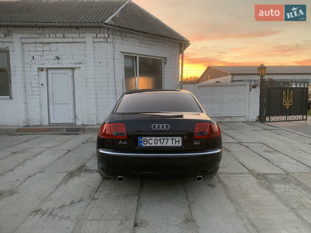 Черный Ауди А8, объемом двигателя 3.7 л и пробегом 330 тыс. км за 6500 $, фото 2 на Automoto.ua