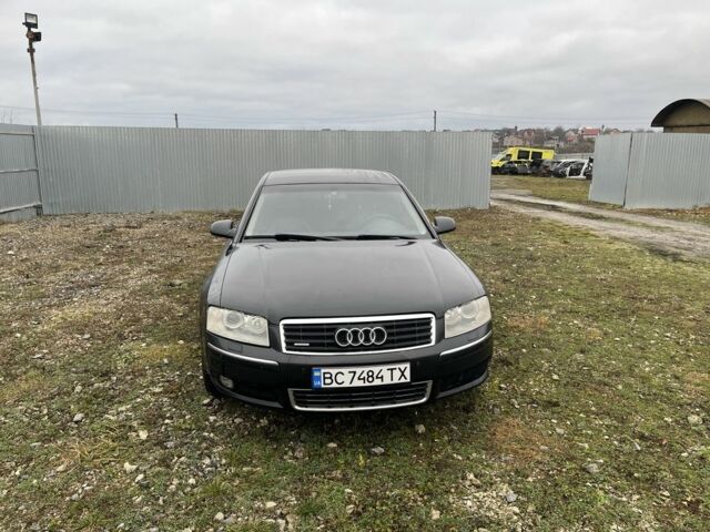 Черный Ауди А8, объемом двигателя 3.7 л и пробегом 480 тыс. км за 4450 $, фото 2 на Automoto.ua