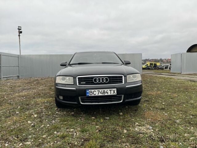 Черный Ауди А8, объемом двигателя 3.7 л и пробегом 480 тыс. км за 4450 $, фото 1 на Automoto.ua